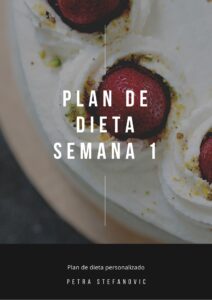 Plan de dieta personalizado