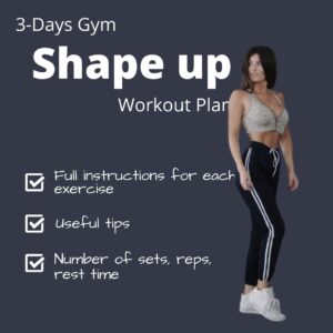 Shape up Workout Routine